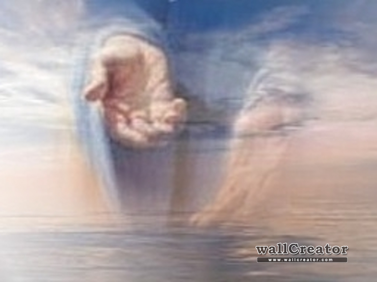 In Gods Hands, We Have Peace - Hand Of The Lord Is Upon Me - HD Wallpaper 