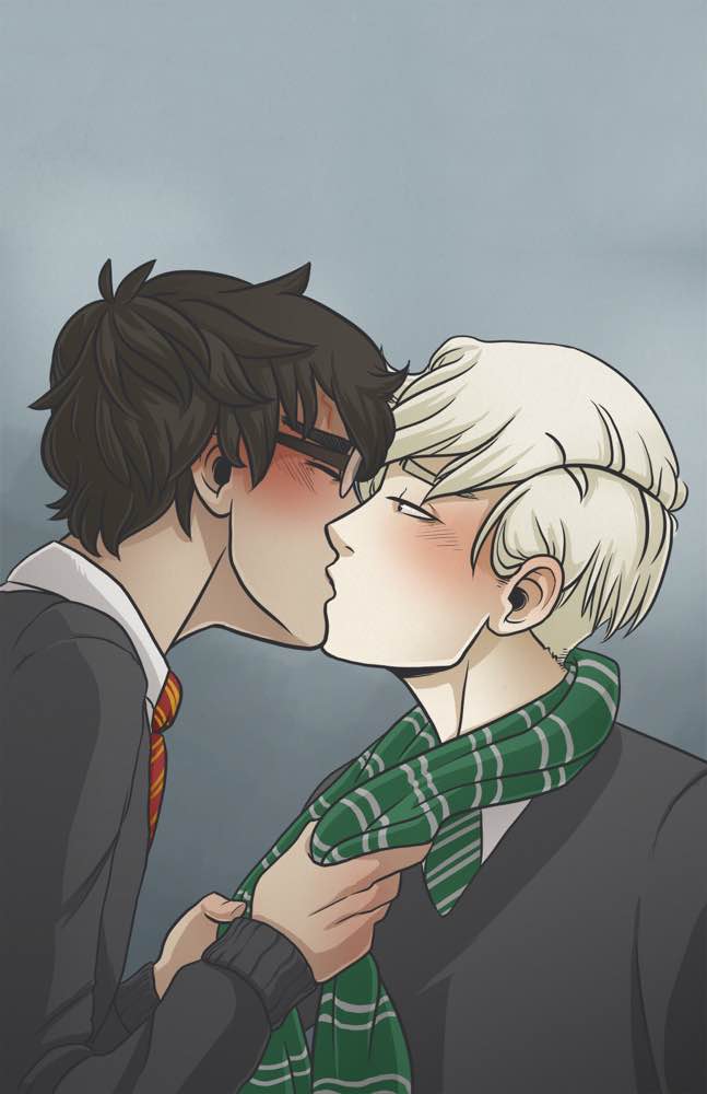 Kiss Drarry - HD Wallpaper 