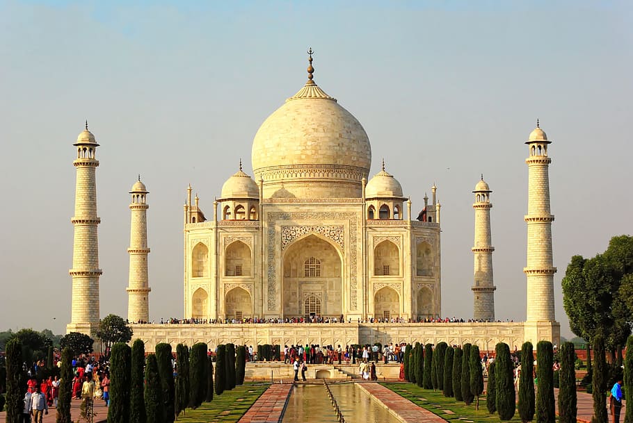 India, Agra, Taj Mahal, Tomb, Religion, Building, Marble, - Taj Mahal - HD Wallpaper 