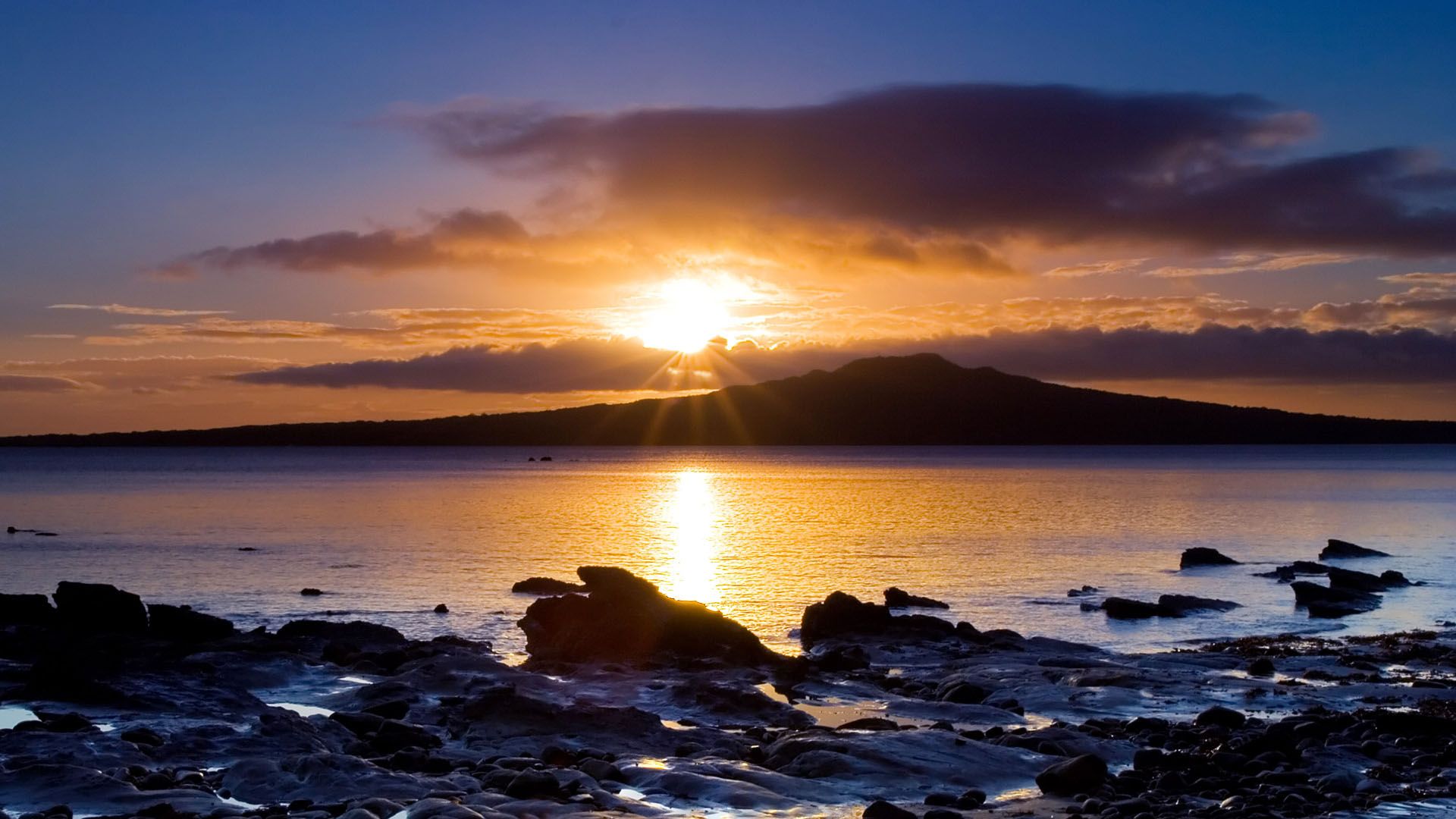 A Great Collection Of Full Hd Wallpapers As The Names - Sunset Mission Bay Auckland - HD Wallpaper 