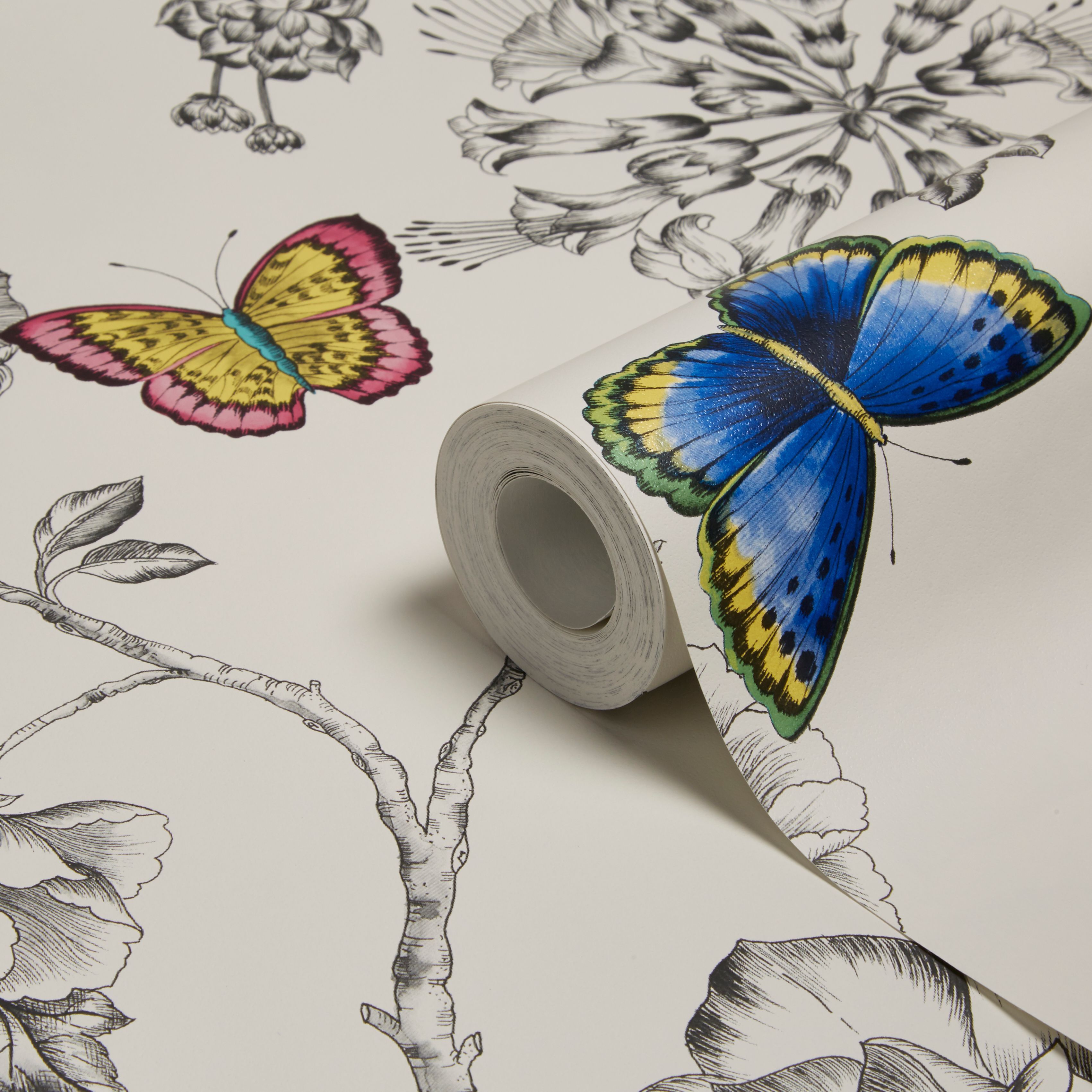 Butterfly Wallpaper B&q - HD Wallpaper 