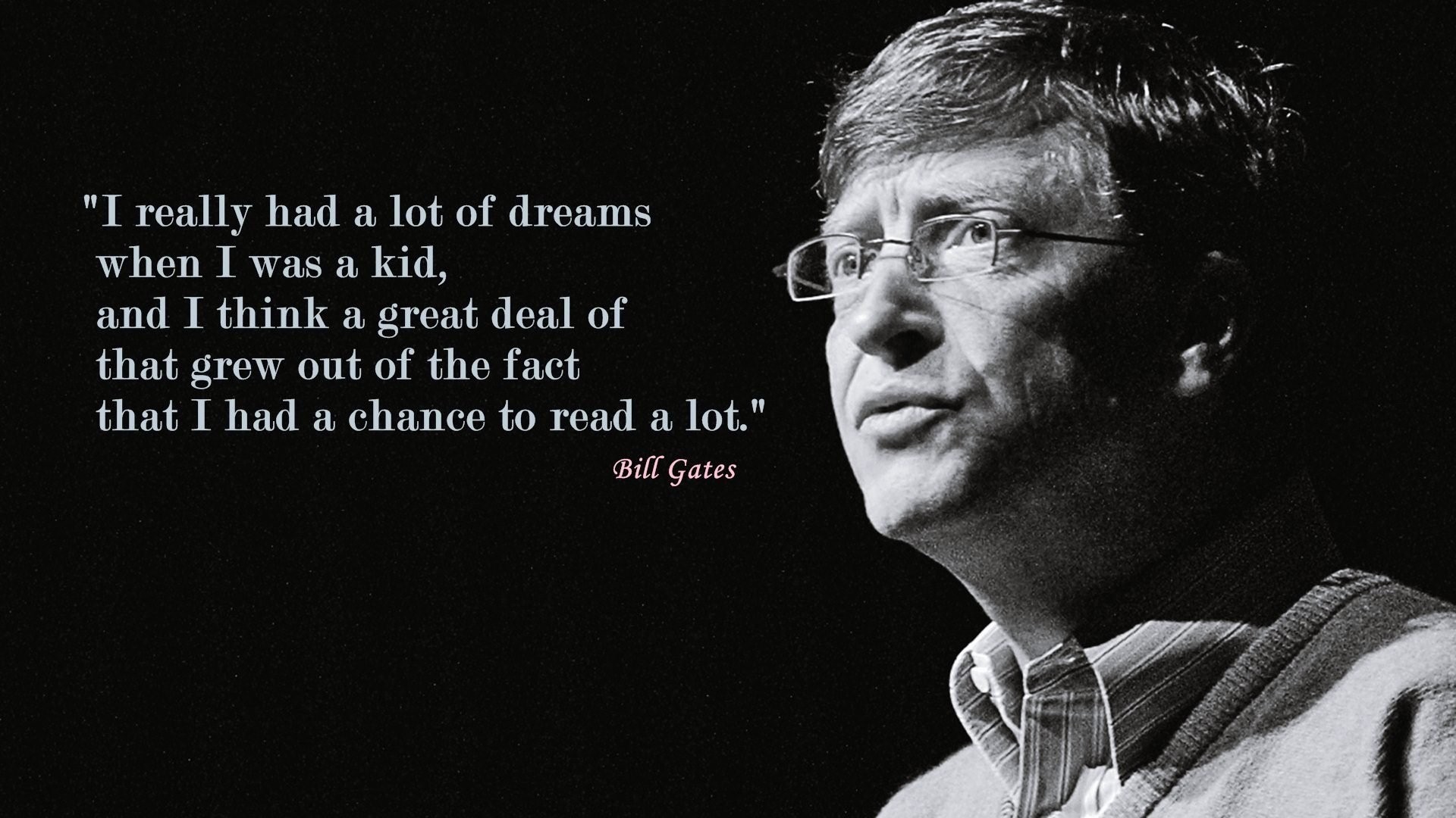 Bill Gates Dreams Quotes Wallpaper - Quote By Great Leaders - HD Wallpaper 