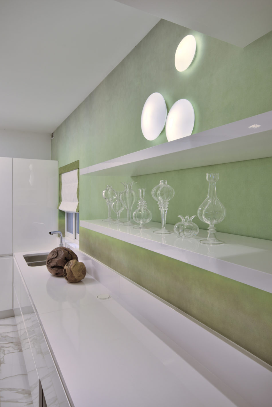 Light Green Wallpaper For Kitchen - HD Wallpaper 
