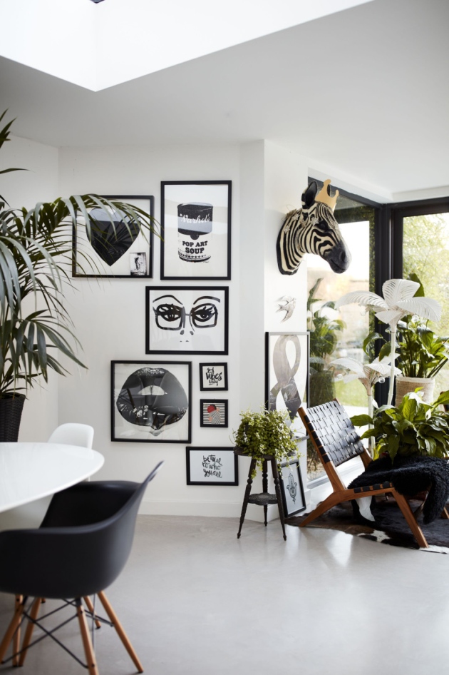 Walls And Shelves Used To Display Quirky Accessories - Rocket St George Interiors - HD Wallpaper 