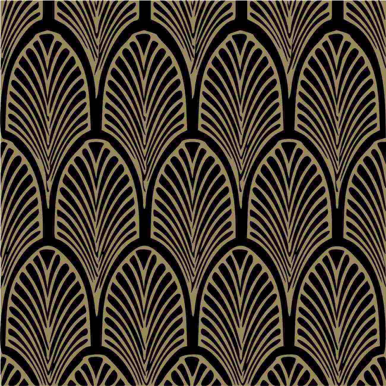 Grand Hotel Black and Gold Art Deco Geo Wallpaper Gatsby Style GV2004 Grand Hotel Black and Gold Art Deco Geo Wallpaper Gatsby Style GV2004