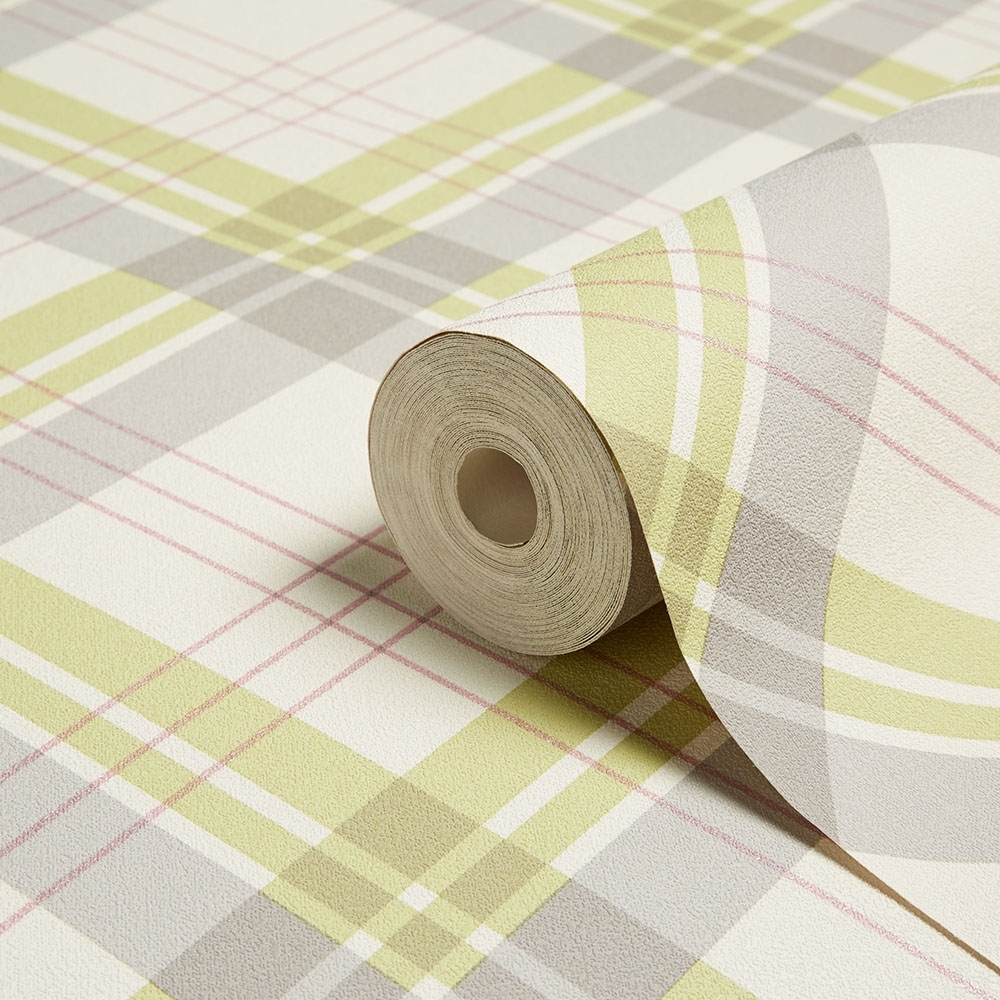 Green And Grey Tartan - HD Wallpaper 