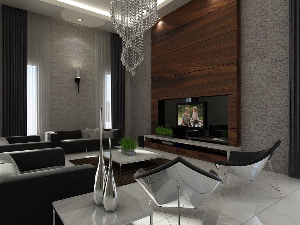 Modern Feature Wall Ideas - HD Wallpaper 