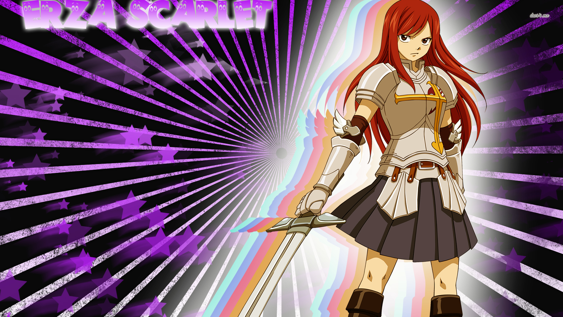 Fairy Tail Erza Wallpaper - HD Wallpaper 