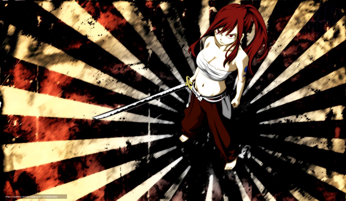 Fairy Tail Ft Fairy Tail Erza Elsa Erza Elza Erza Scarlet - Erza Scarlet Sexy Fairy Tail - HD Wallpaper 