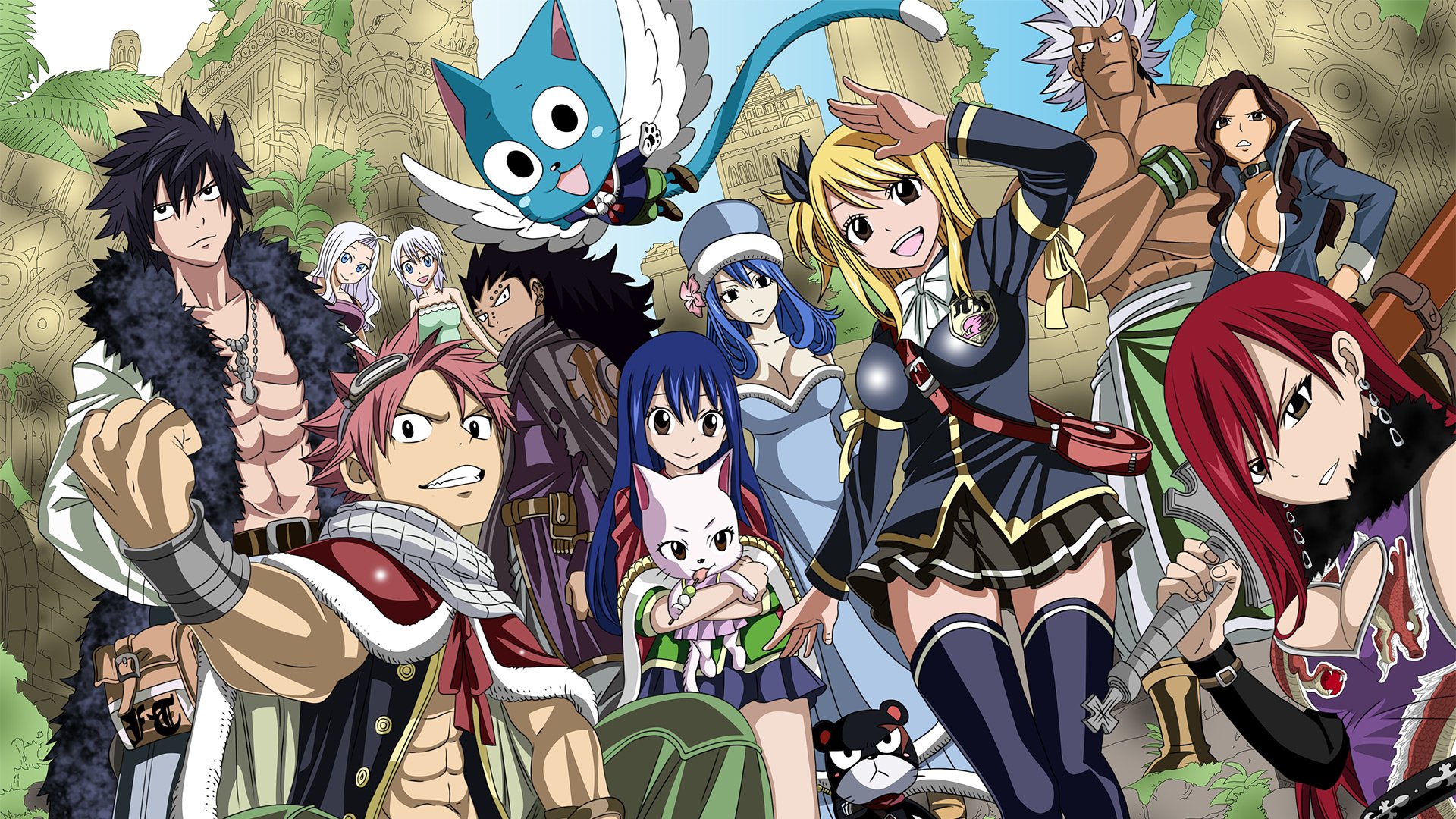 Fondos De Pantalla Hd Fairy Tail - HD Wallpaper 