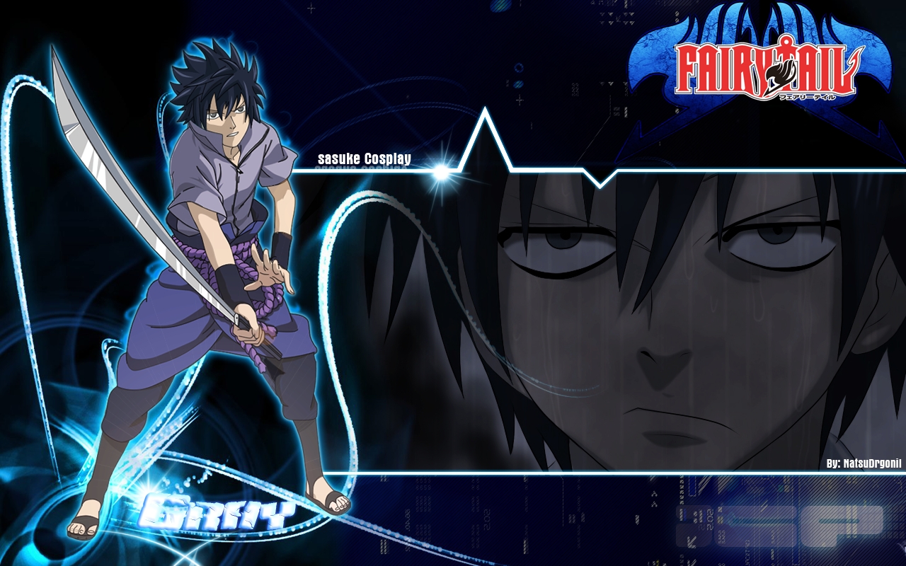 Fairy Tail Rogue And Sasuke 1280x800 Wallpaper Teahub Io