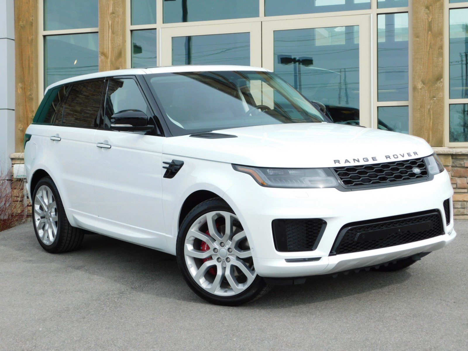 White Range Rover Sport 2019 - HD Wallpaper 