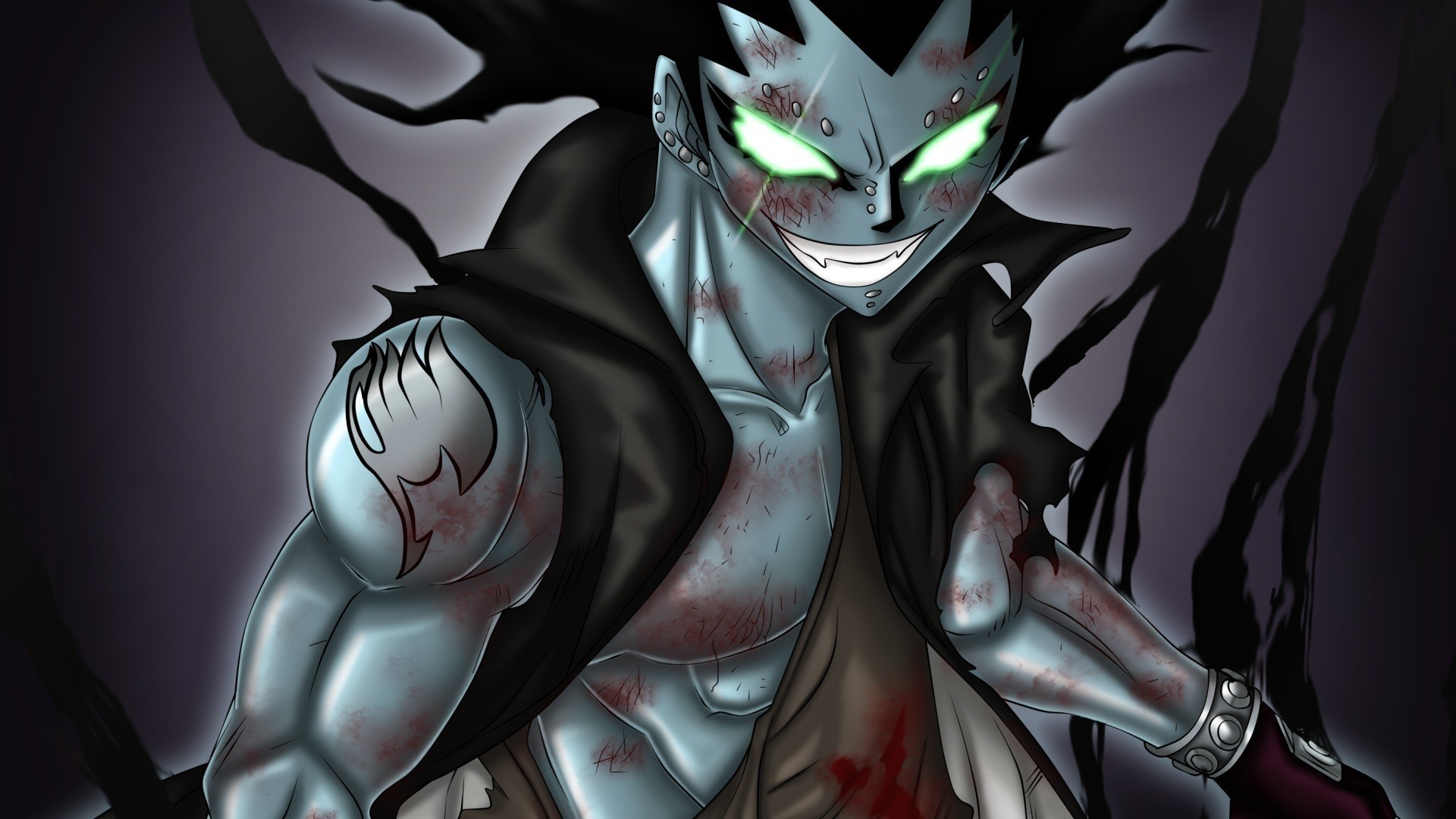 Fairy Tail Gajeel Background - HD Wallpaper 