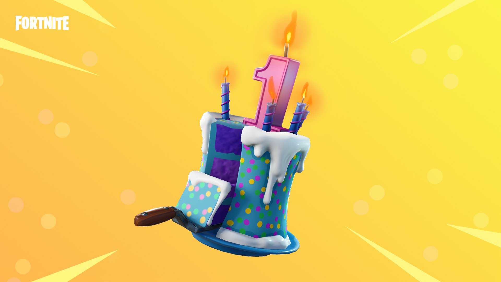 Fortnite Birthday Back Bling - HD Wallpaper 