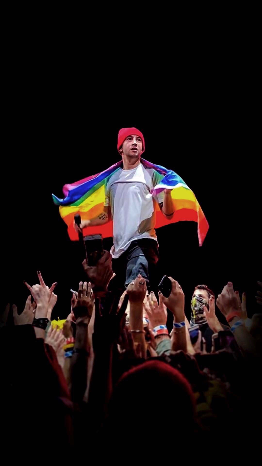 Twenty One Pilots Pride Flag - HD Wallpaper 