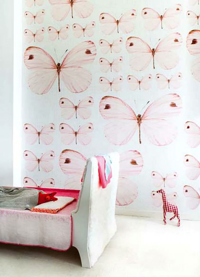 Butterfly Wallpaper For Rooms - HD Wallpaper 
