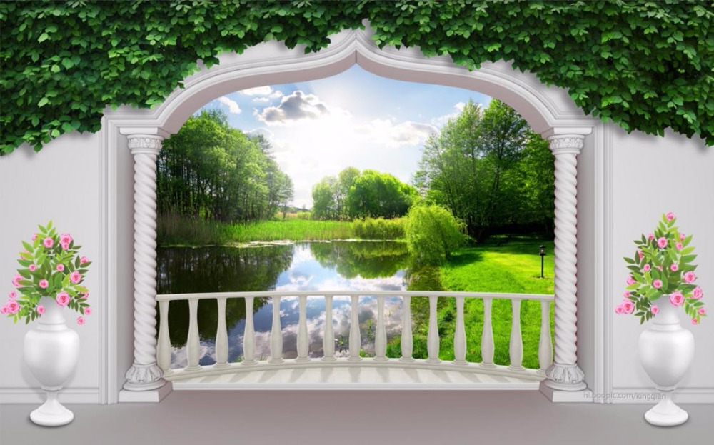 Natural Garden Wallpaper - HD Wallpaper 