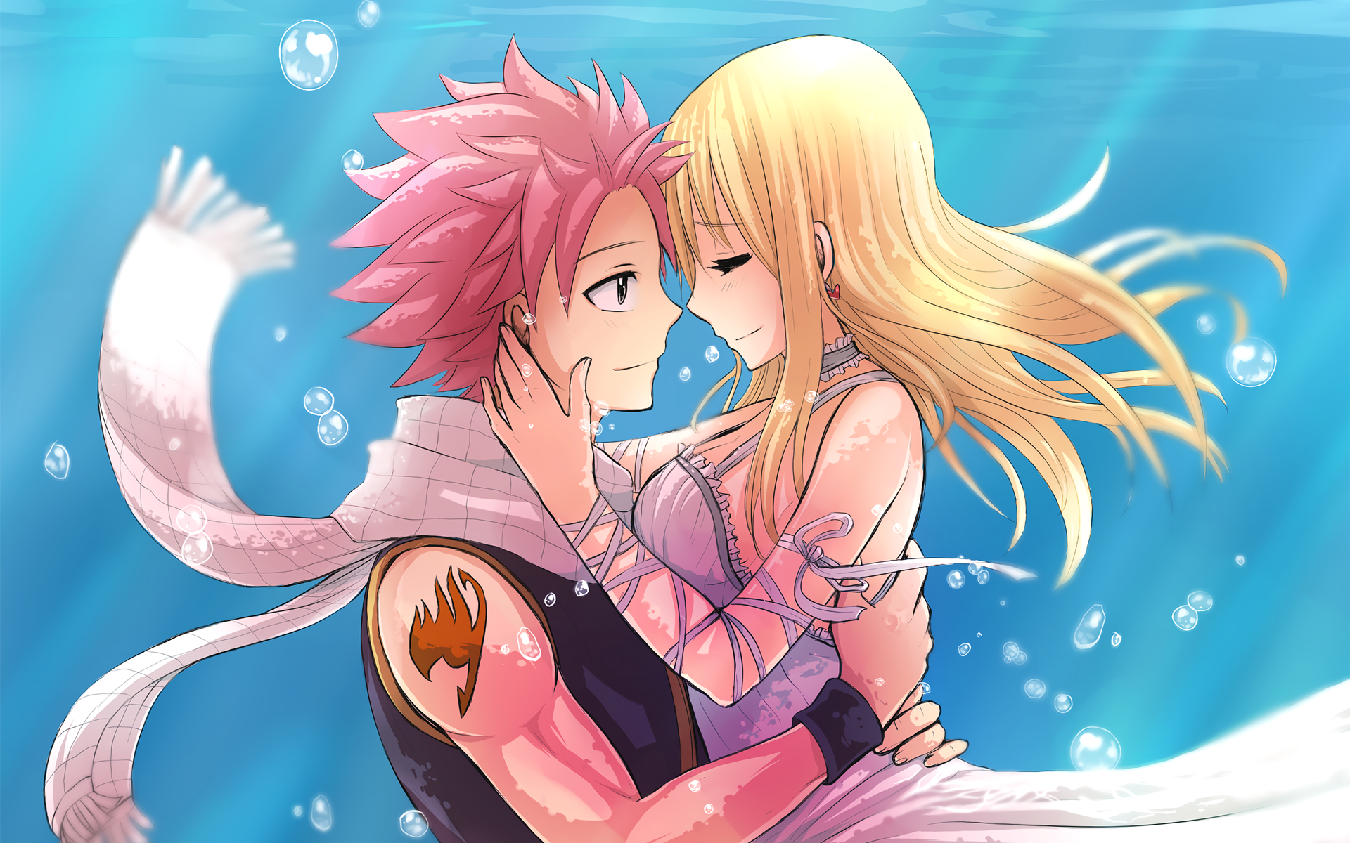 Nalu Fairy Tail - HD Wallpaper 