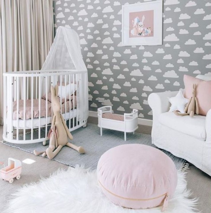 Nice Nursery Baby Ideas Nursery Wallpaper Next, Baby - Baby Nursery Next Wallpaper For Baby - HD Wallpaper 