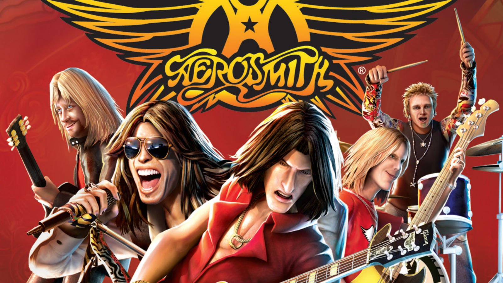 Aerosmith Background Images For Desktop - Guitar Hero Aerosmith Ps3 - HD Wallpaper 
