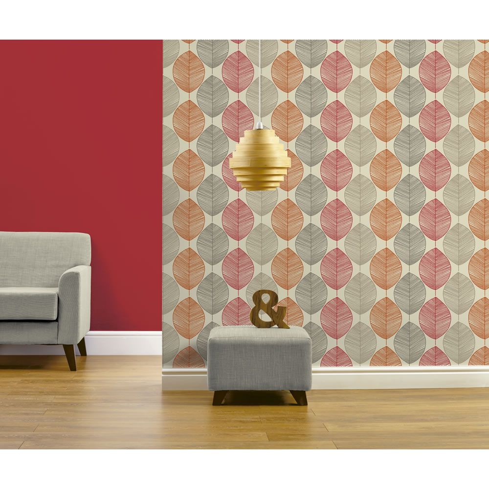 Arthouse Adorn Red And Teal - HD Wallpaper 