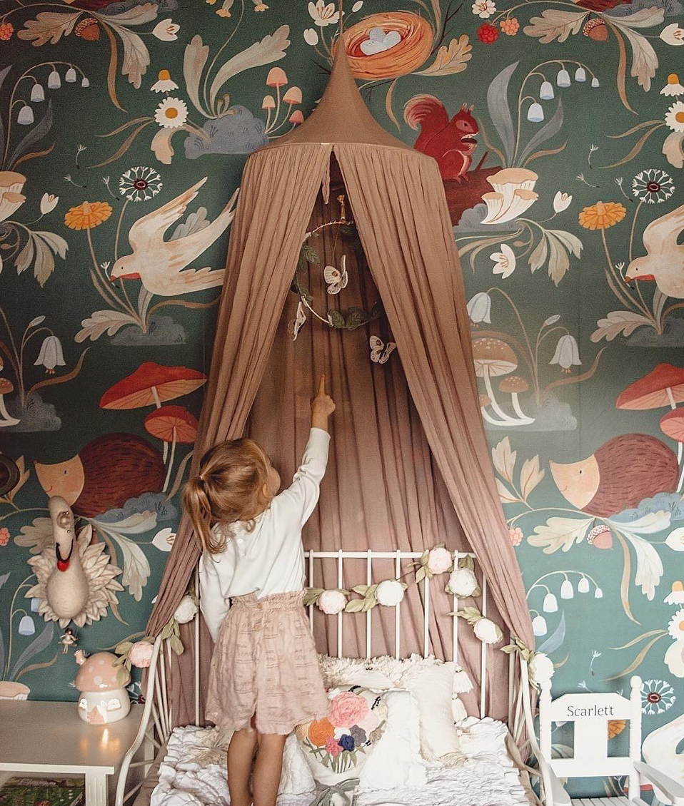 Cutest Boy Nursery Forest Wild - HD Wallpaper 