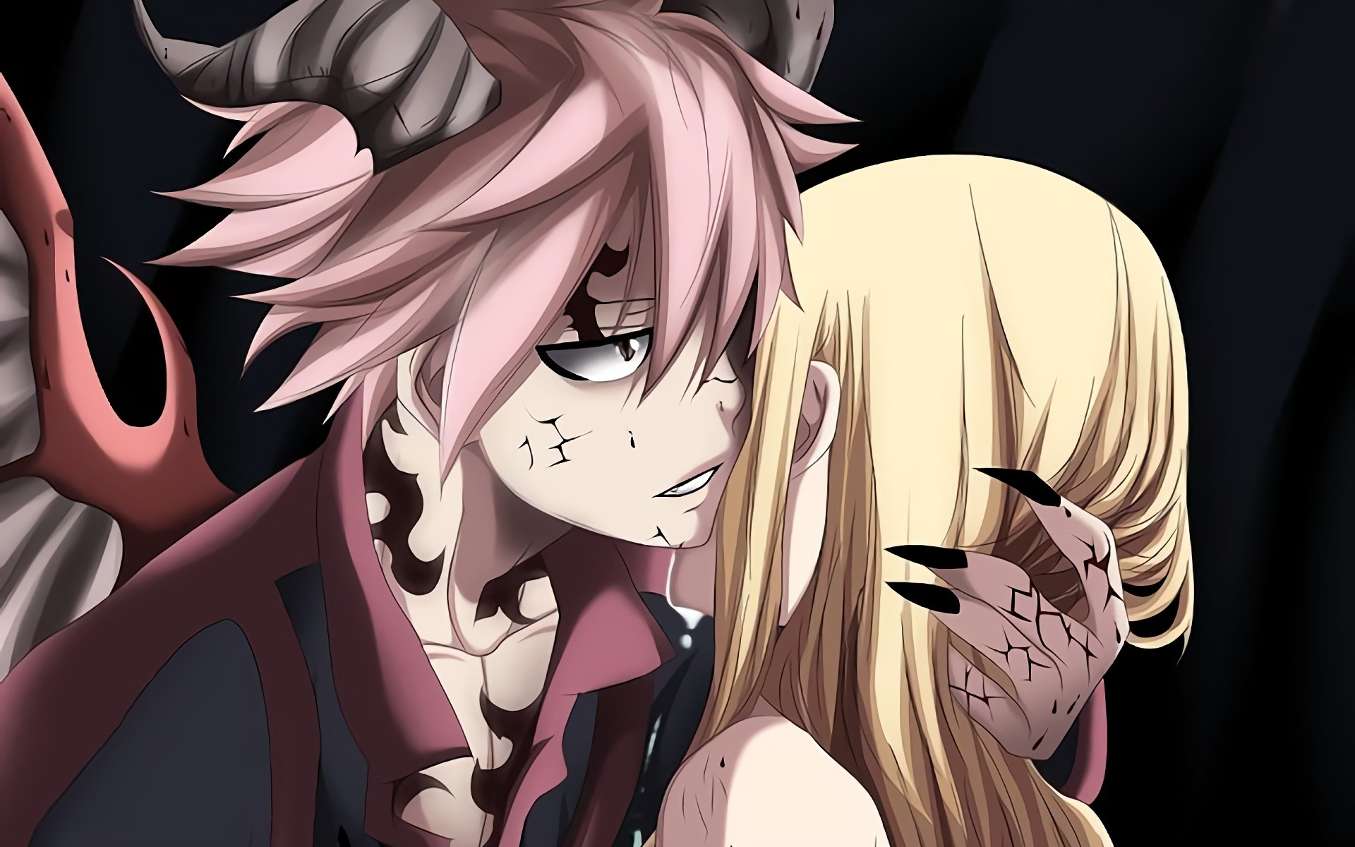 Natsu Dragneel, Lucy Heartfilia, Fairy Tail, Hug, Anime, - Natsu X Lucy Wallpaper Hd - HD Wallpaper 