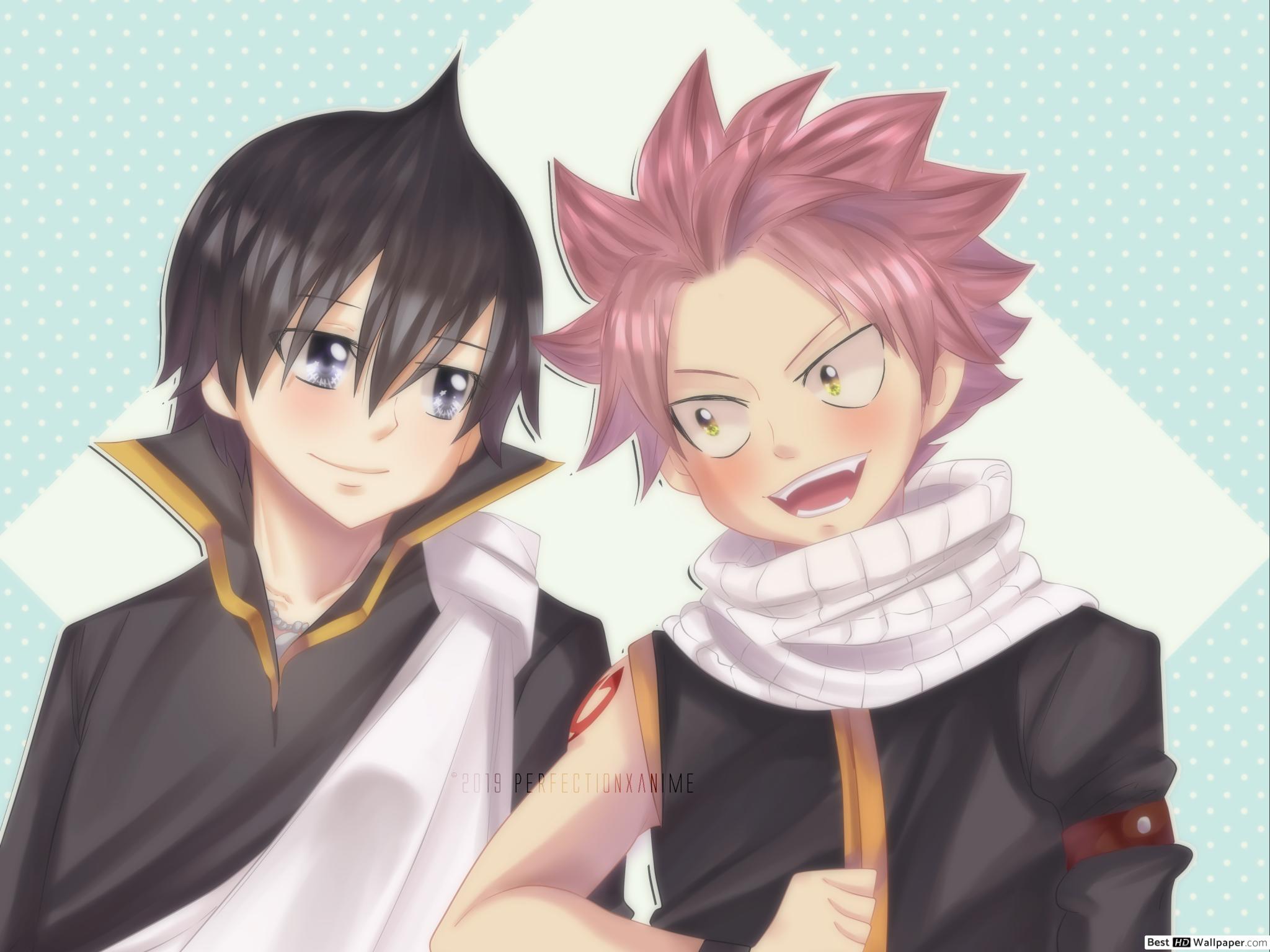 Zeref Dragneel And Natsu - HD Wallpaper 