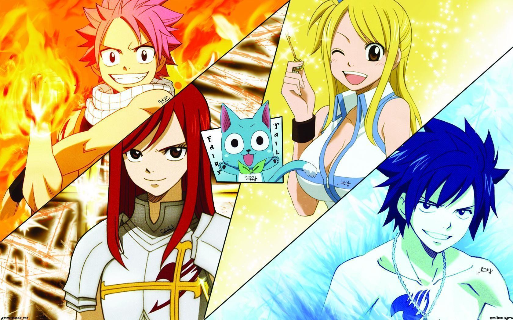 Anime Fairy Tail Backgrounds - HD Wallpaper 