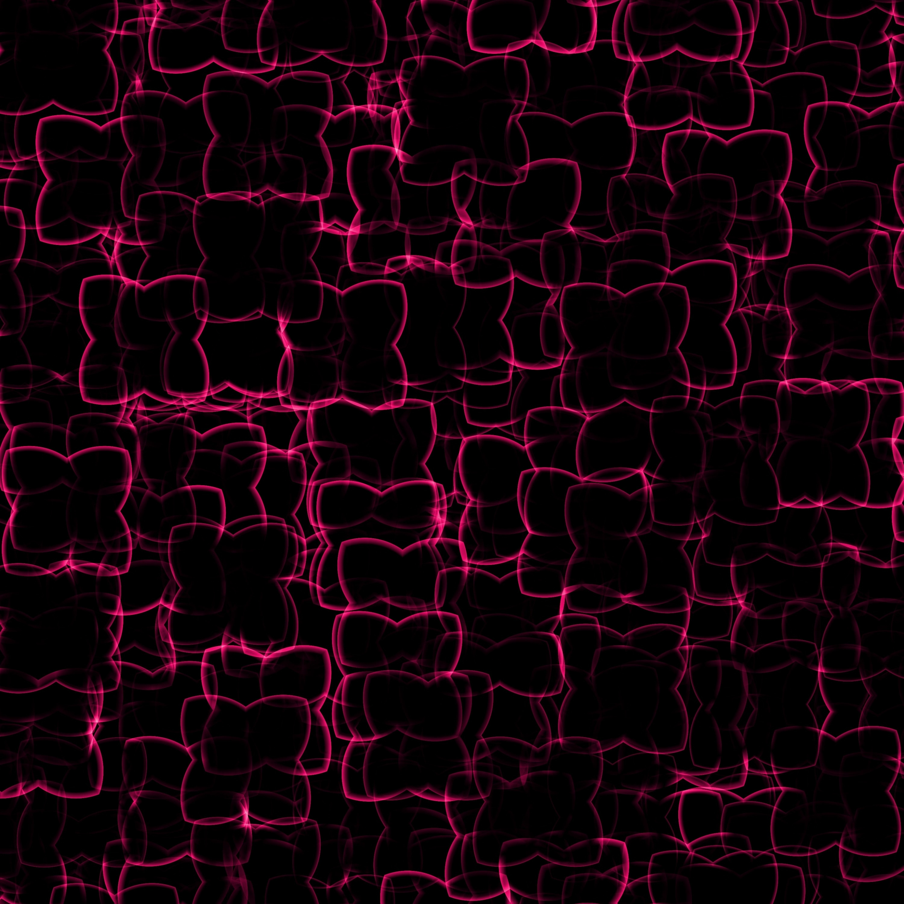 Minimal, Dark, Fractal, Overlapping Pink Grid, Wallpaper - Art - HD Wallpaper 