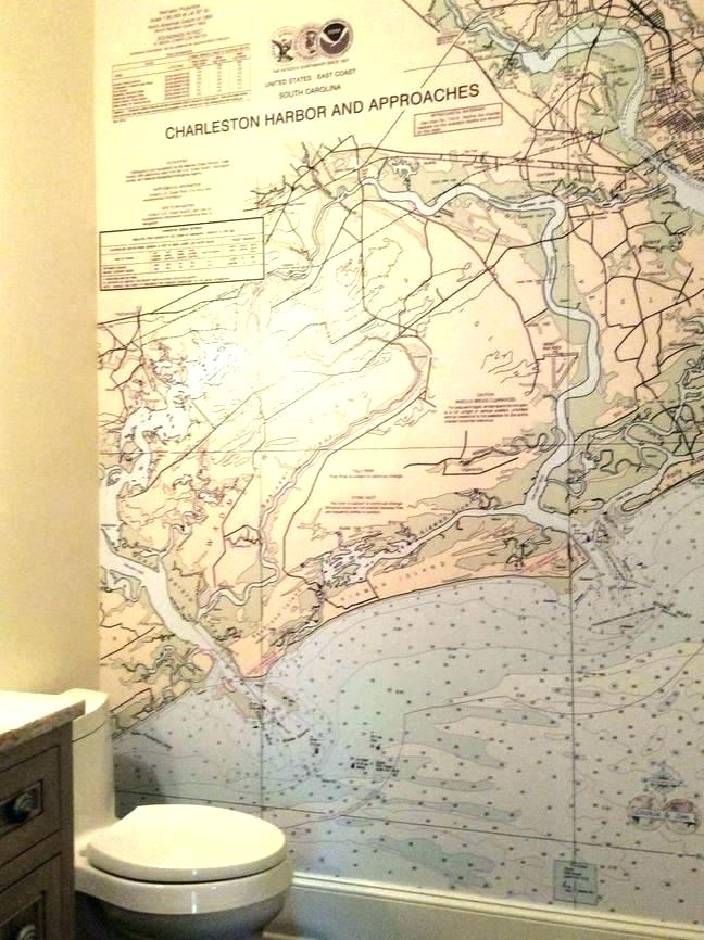 Nautical Map Wallpaper Chart Vintage - 648x866 Wallpaper 