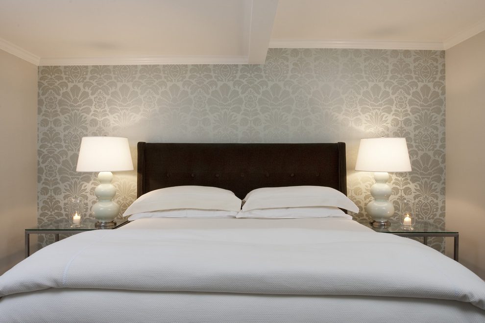 Decorating With Wallpaper Bedroom Contemporary Neutral - Pick The Best Wallpaper For Home - HD Wallpaper 