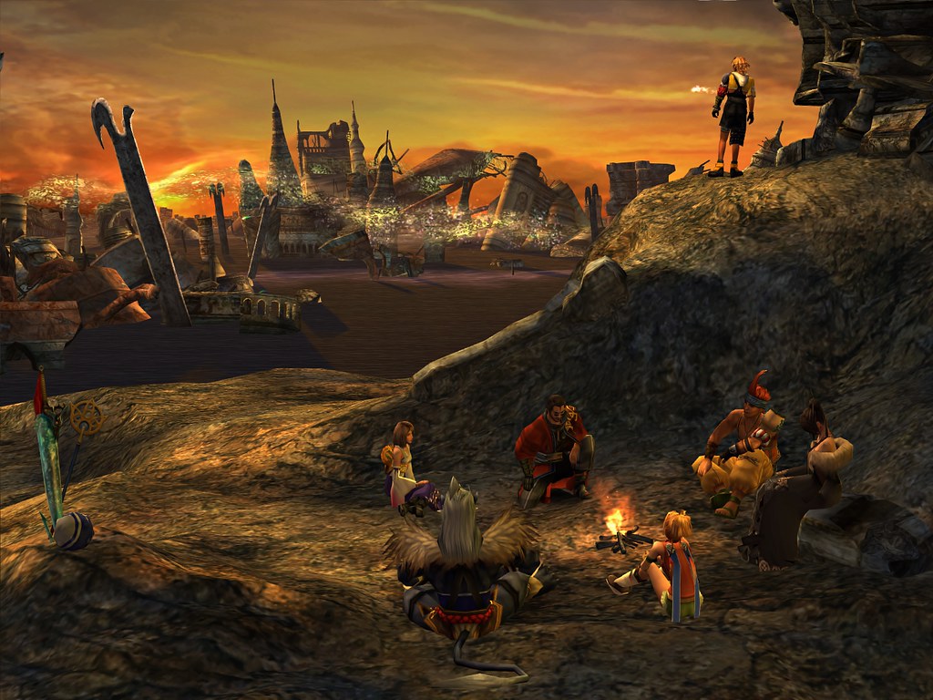 Ffx Zanarkand Ruins 1024x768 Wallpaper Teahub Io