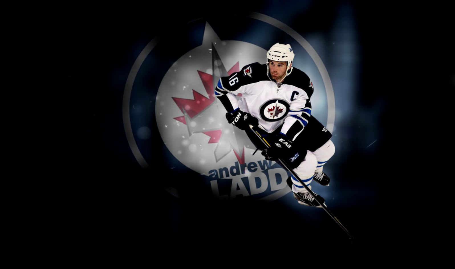 Nhl Winnipeg Jets Ladd Wallpaper 2018 In Hockey - Andrew Ladd Winnipeg Jets - HD Wallpaper 