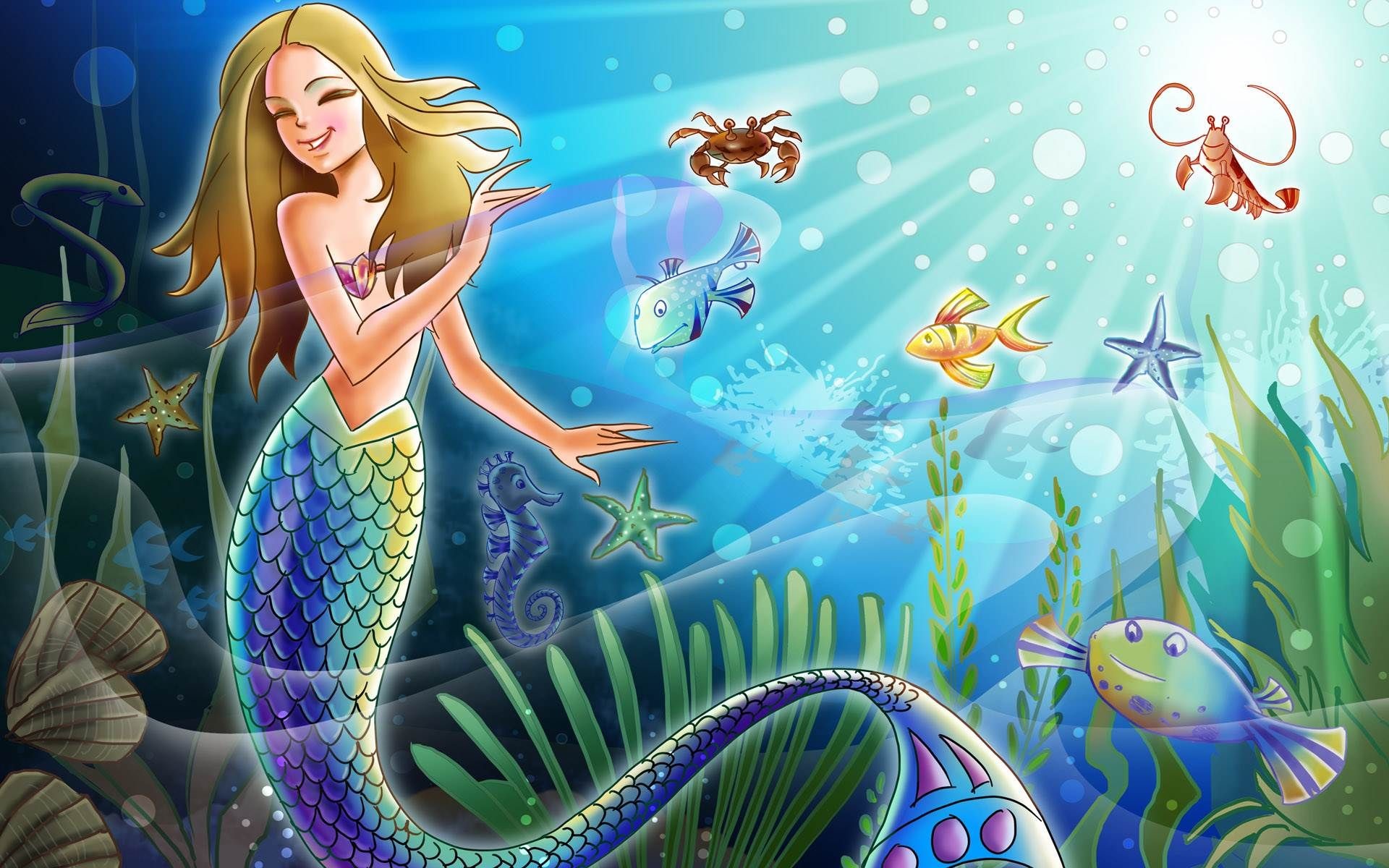 1920x1200, Fairy Desktop Wallpapers Wallpaper 1440ã900 - Jal Pari Fish - HD Wallpaper 