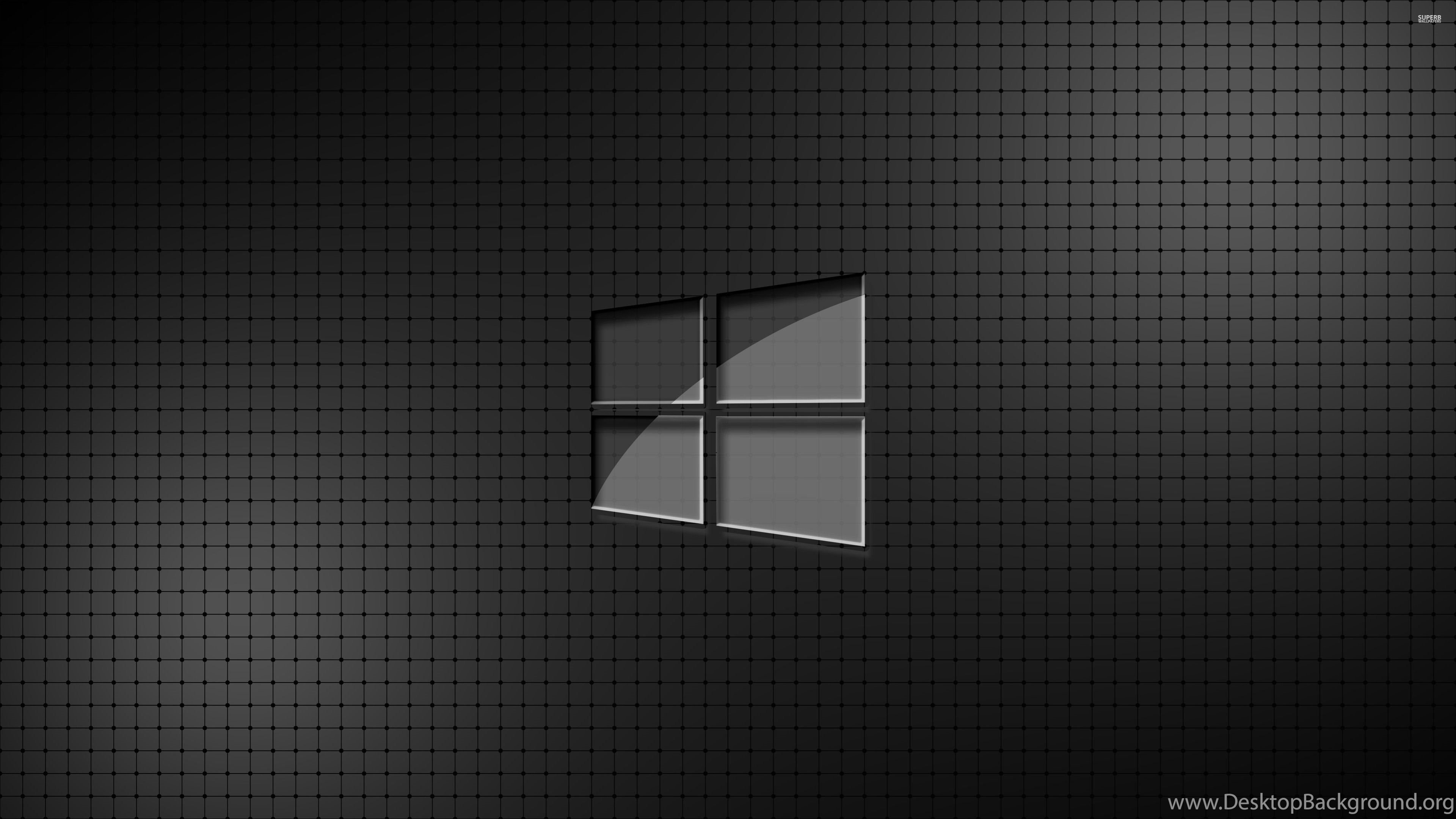 Glass Windows 10 On A Grid Wallpapers Computer Wallpapers - خلفيات 4k ويندوز 10 - HD Wallpaper 