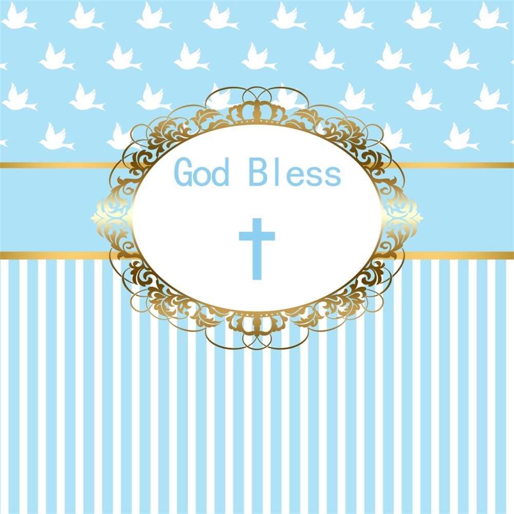 Blue Background For Christening - HD Wallpaper 