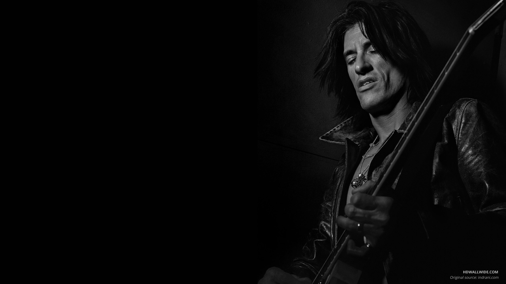 Aerosmith Wallpaper Hd - Joe Perry Leather - HD Wallpaper 