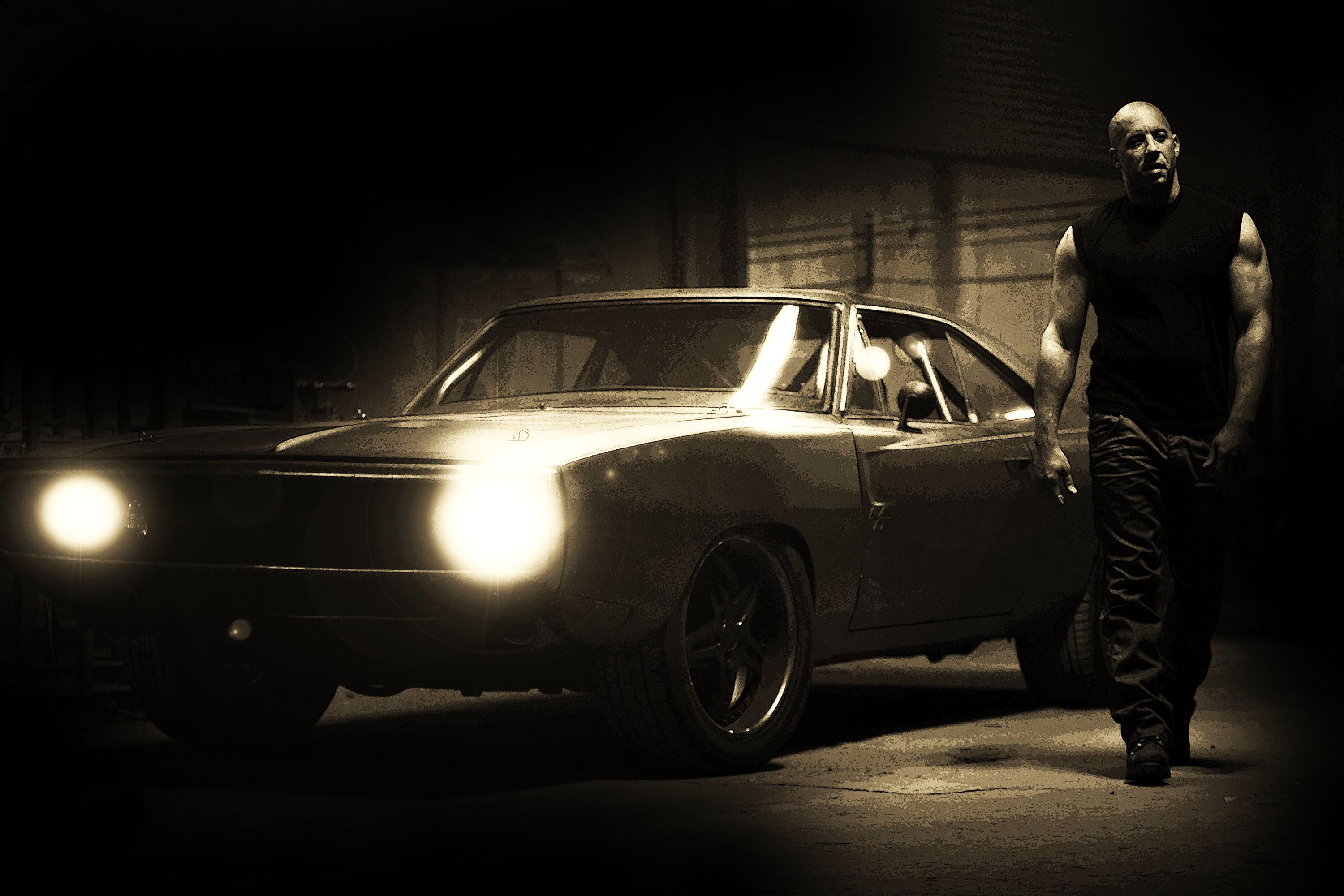 Vin Diesel Fast Five - HD Wallpaper 