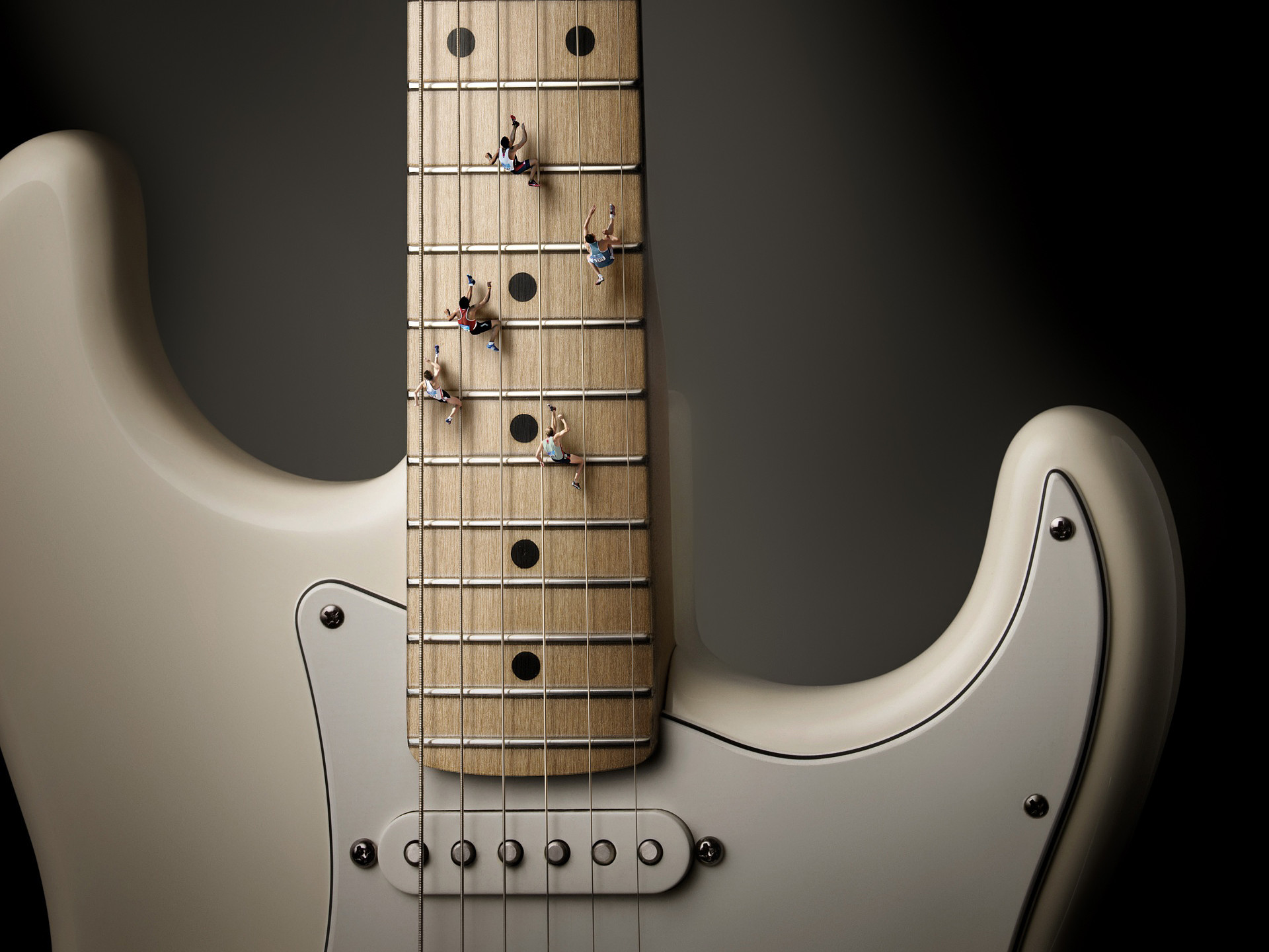 Guitar Wallpaper 
 Data Src Fender Stratocaster Wallpaper - Fender Guitar Hd - HD Wallpaper 