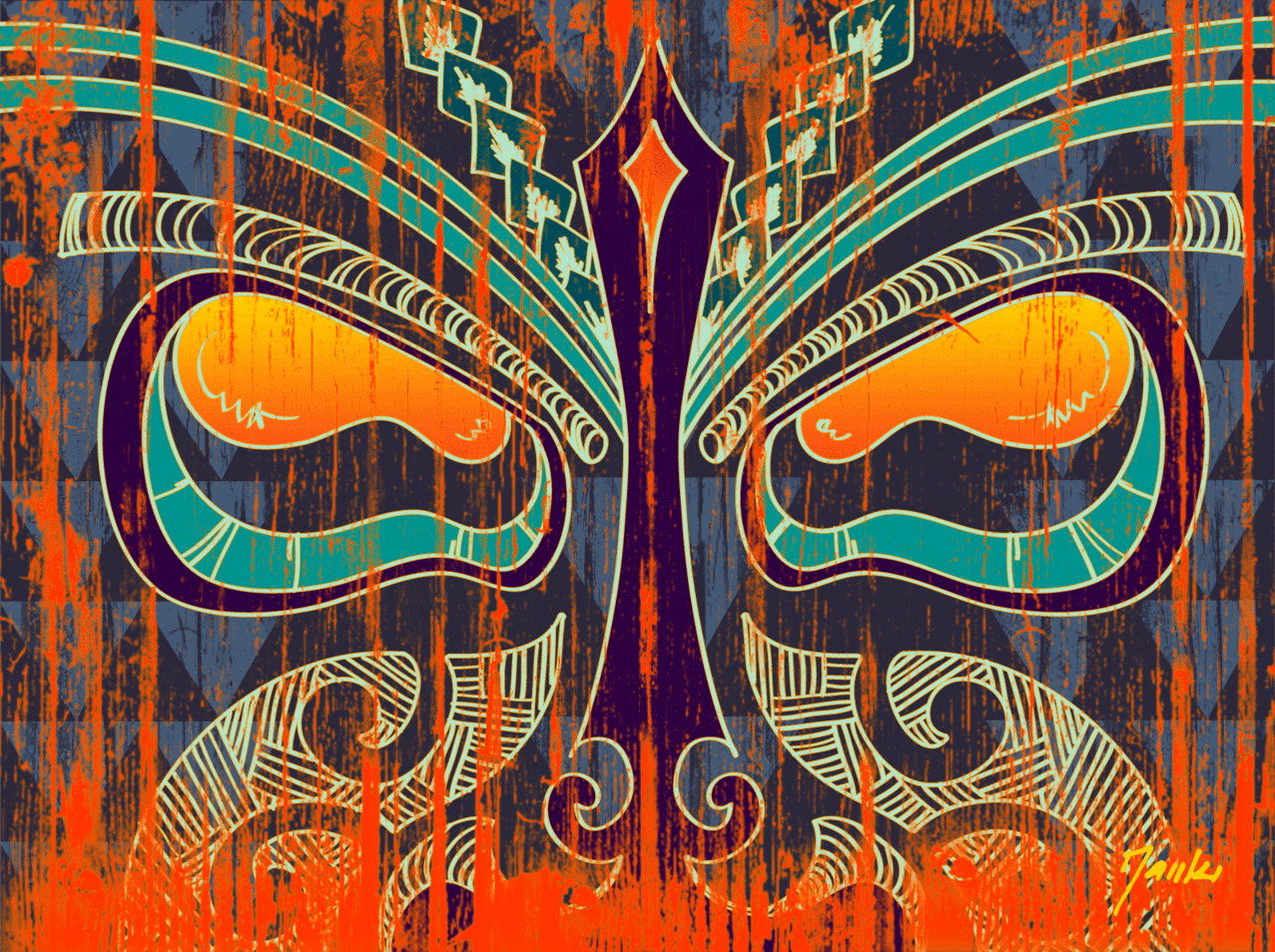 Tiki - Cave - Tiki Wallpaper Hd - HD Wallpaper 