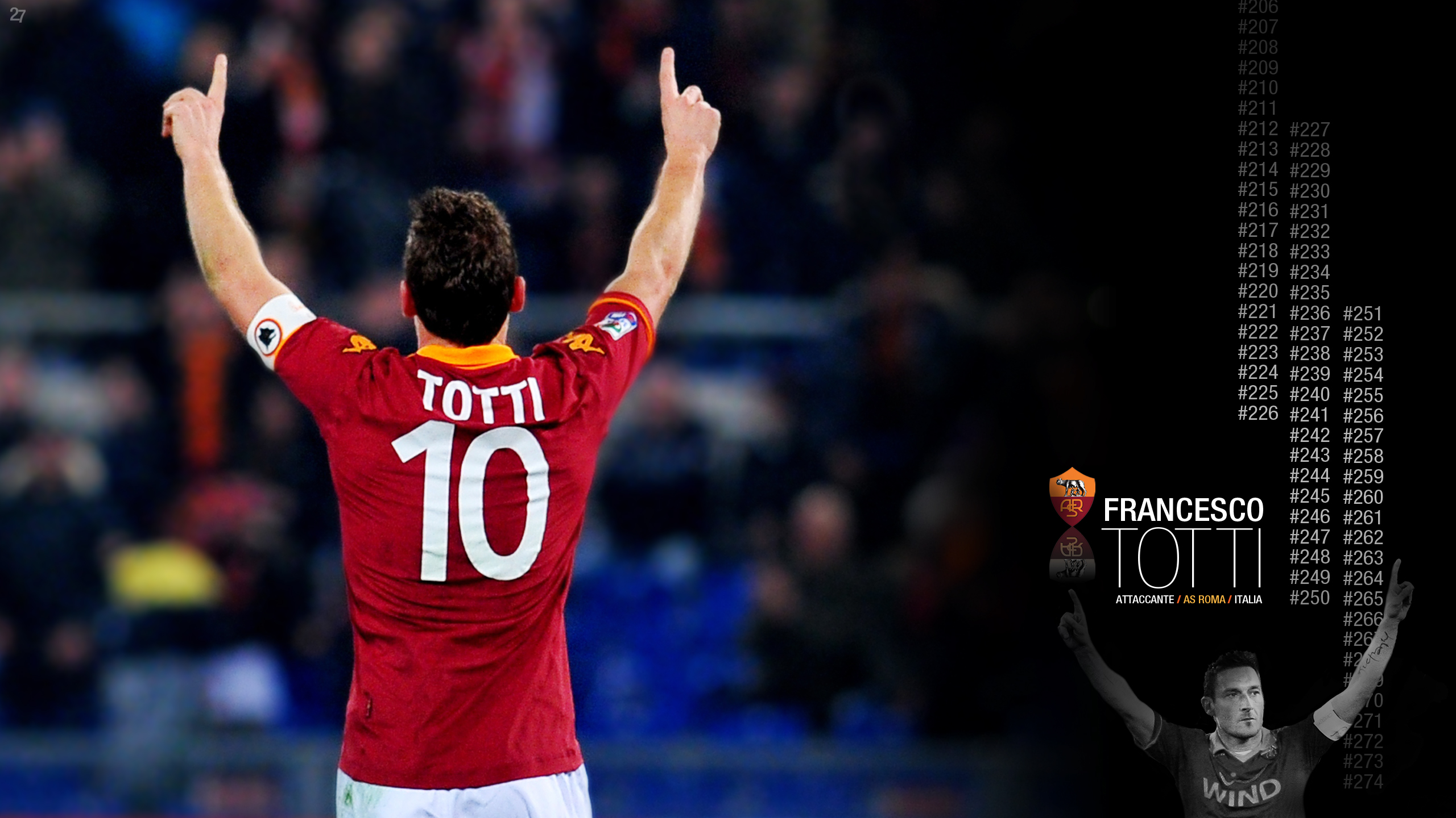 Francesco Totti - HD Wallpaper 
