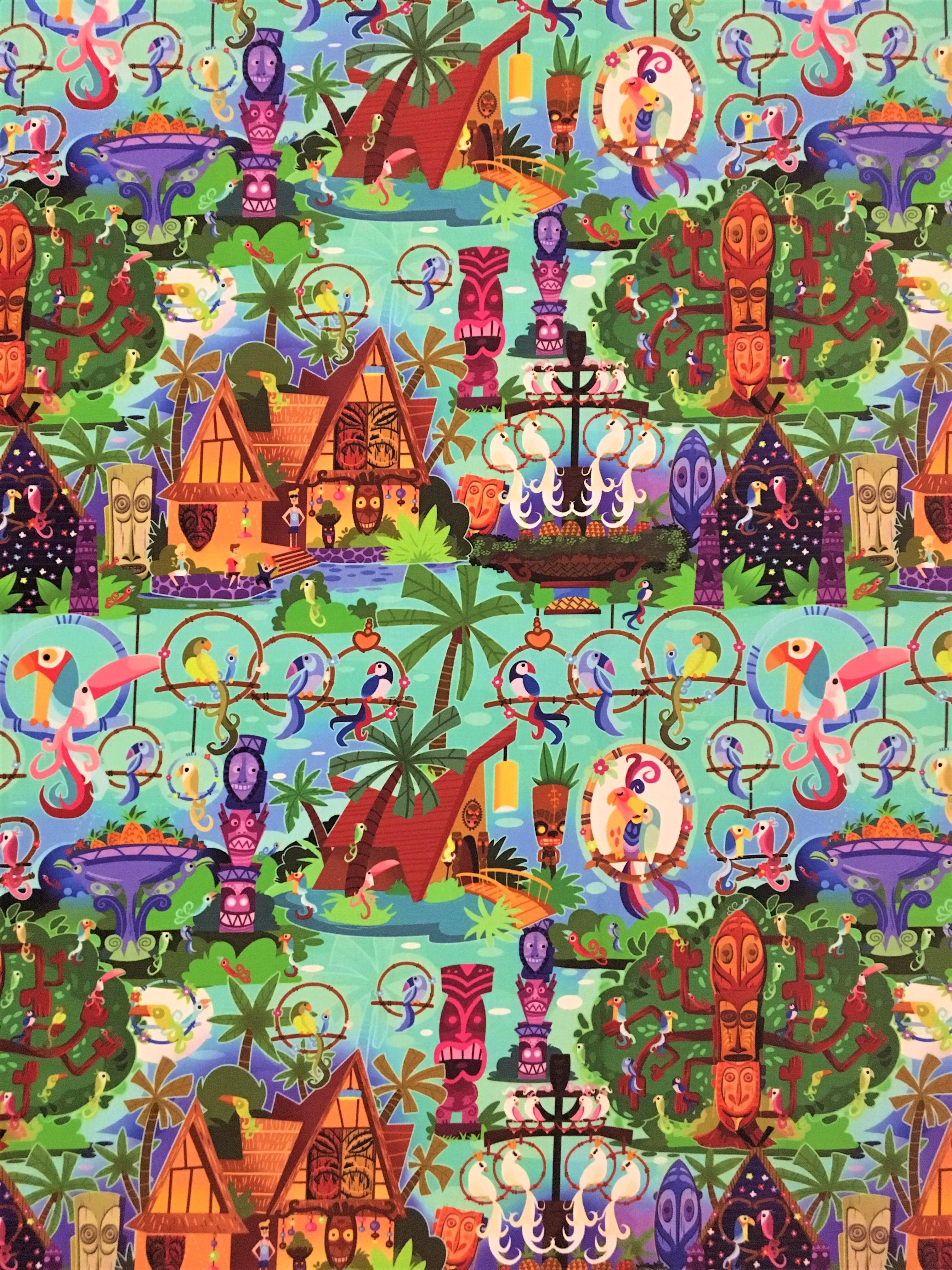 Enchanted Tiki Room Iphone - HD Wallpaper 