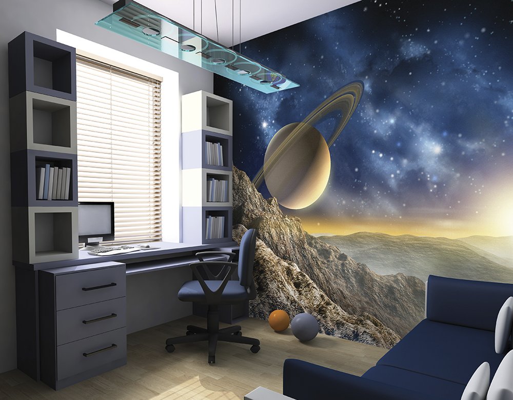 Space Theme For Home - HD Wallpaper 
