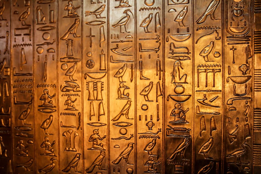 Ancient Egyptians Writings - HD Wallpaper 