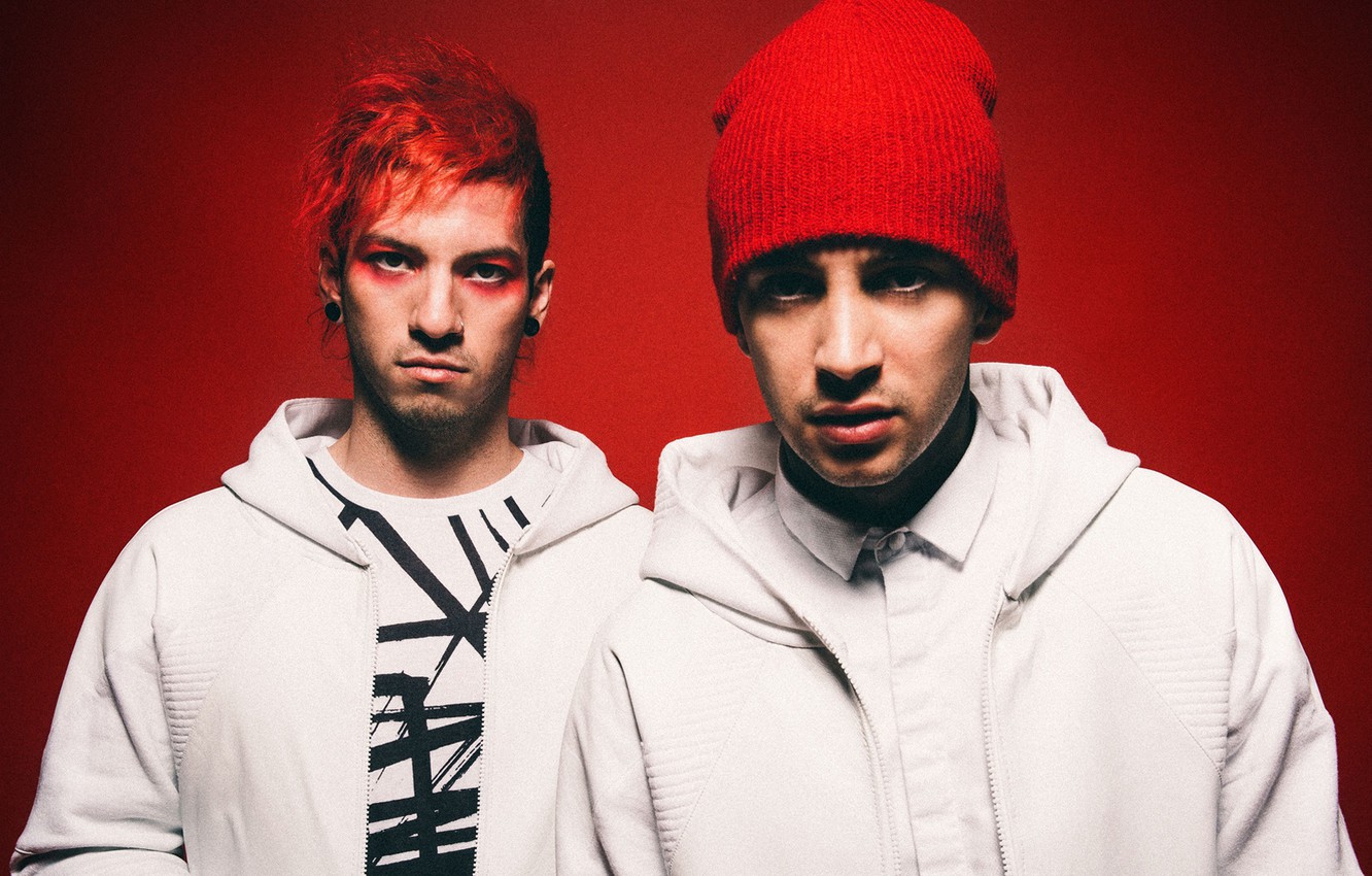 Photo Wallpaper Twenty One Pilots, Josh Dun, Tyler - Twenty One Pilots - HD Wallpaper 