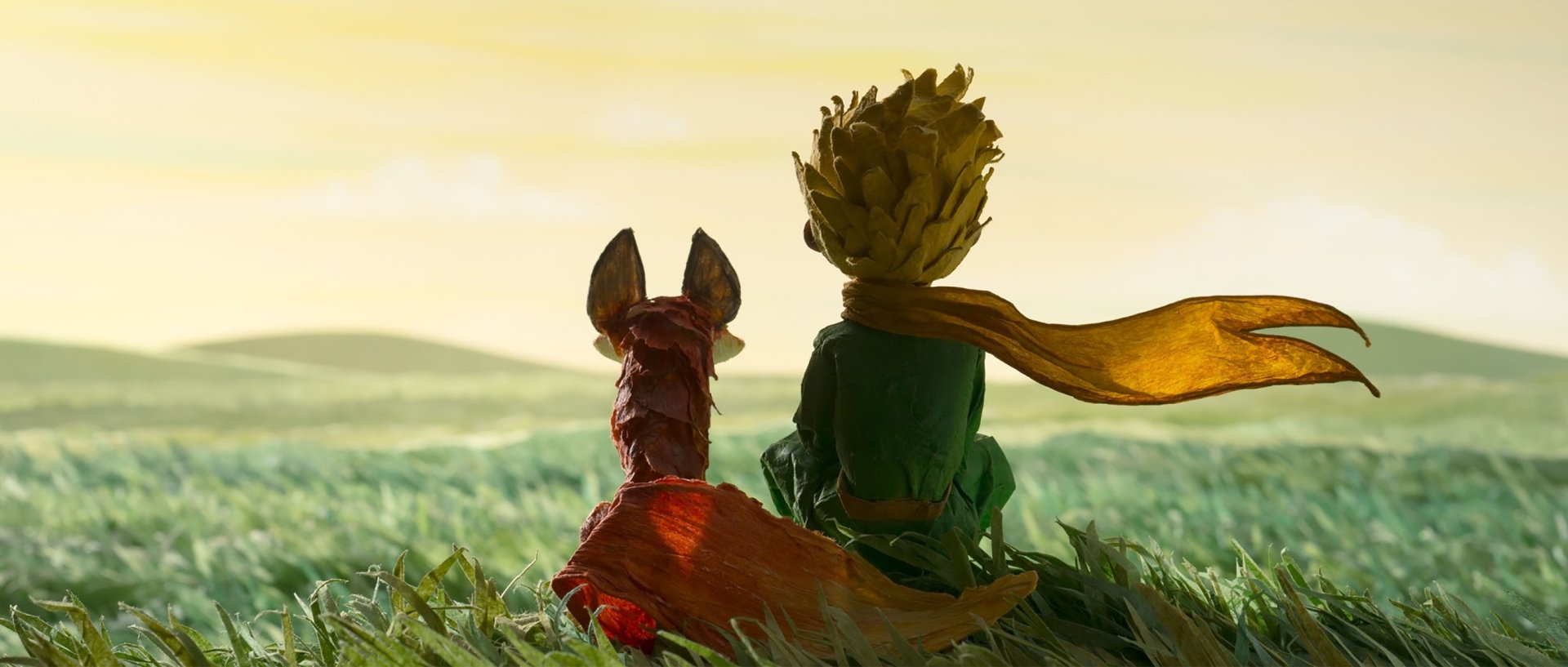 Little Prince And The Fox - HD Wallpaper 