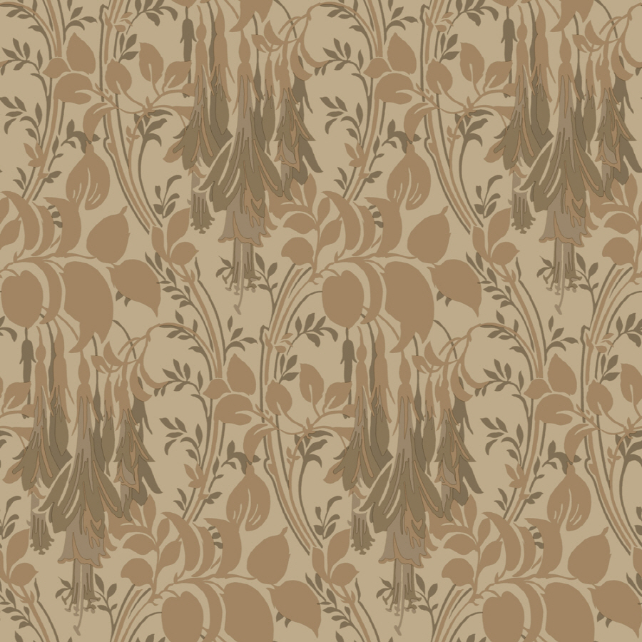 Shand Kydd Metallic Wallpaper - Orange And White - HD Wallpaper 