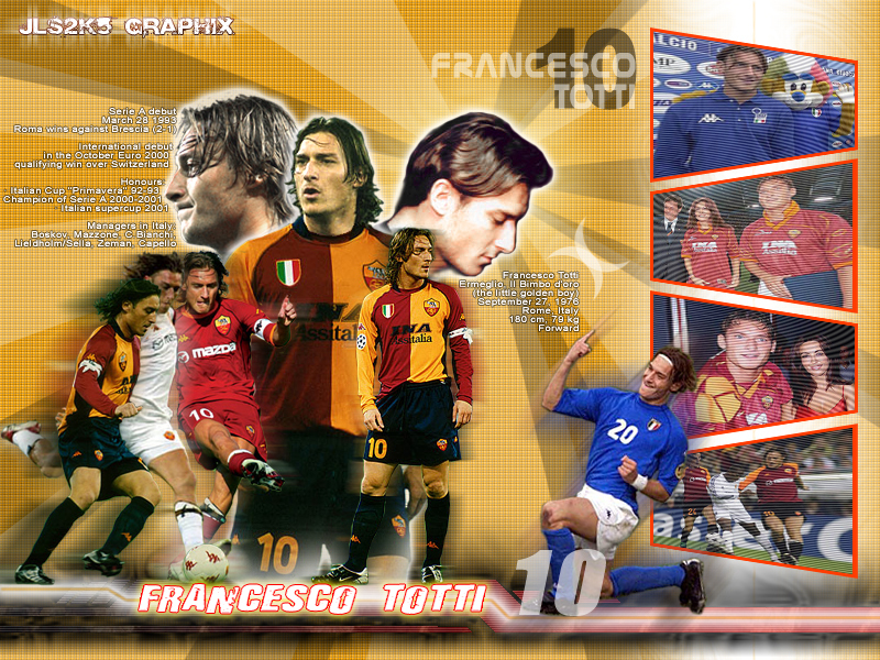 Francesco Totti - Francesco Totti Wallpaper 2005 - HD Wallpaper 