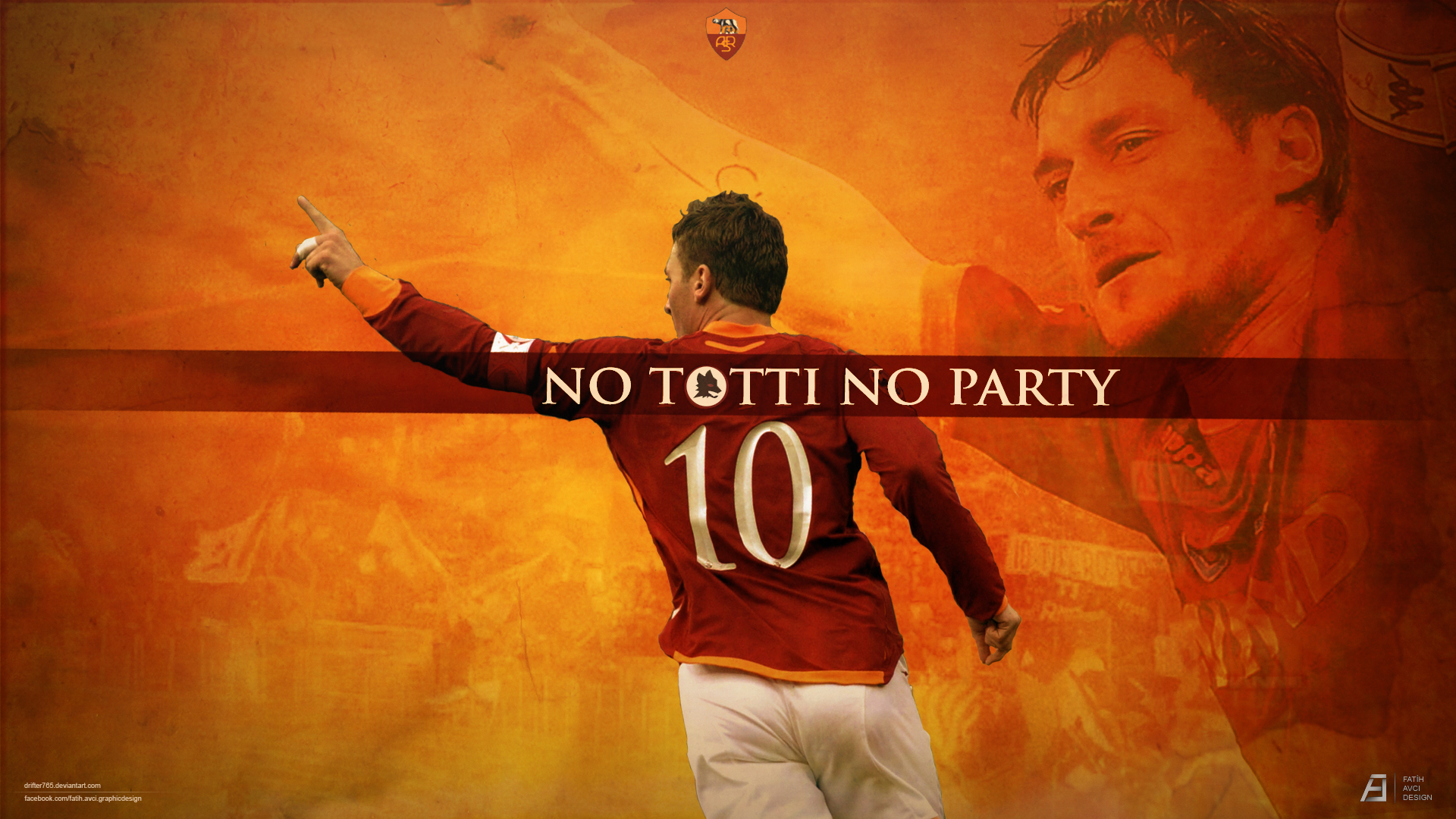Francesco Totti Wallpaper - HD Wallpaper 